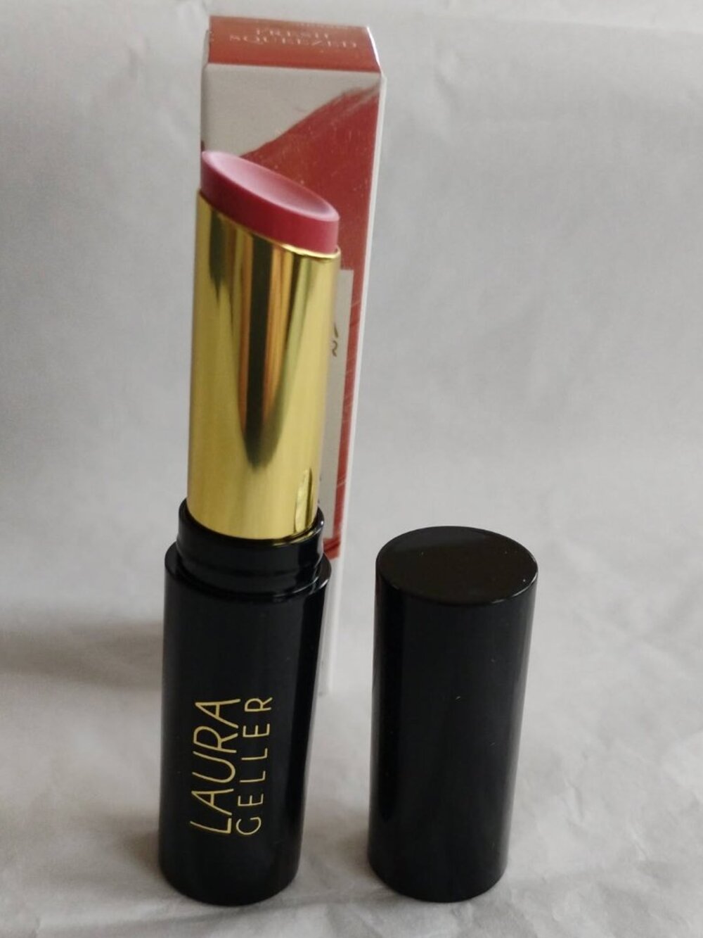 Laura Geller High Shine Serum Lip Balm 'Fresh Squeezed'- NWT- Full Size